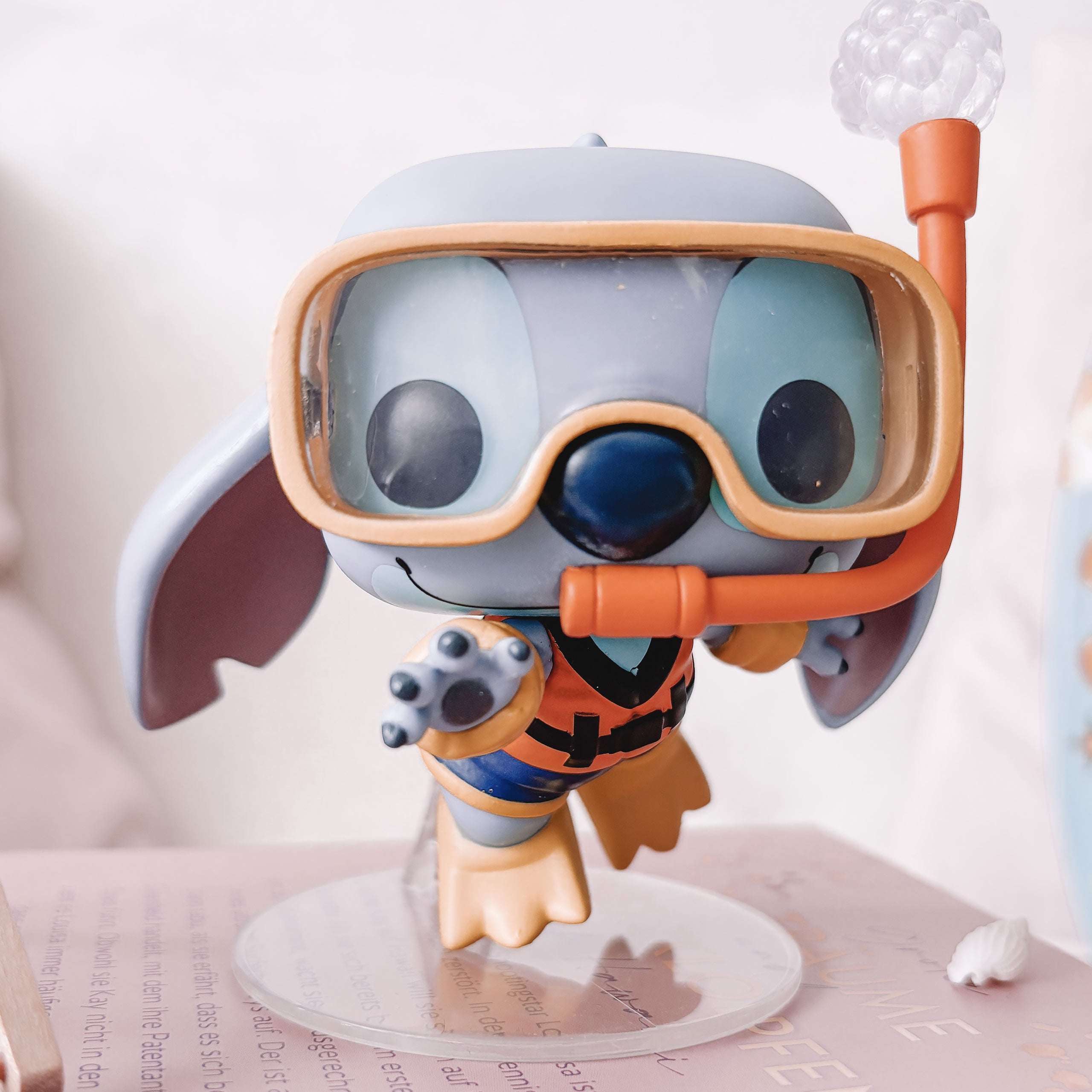 Produktbild Lilo & Stitch - Stitch med snorkel Funko Pop!-figur