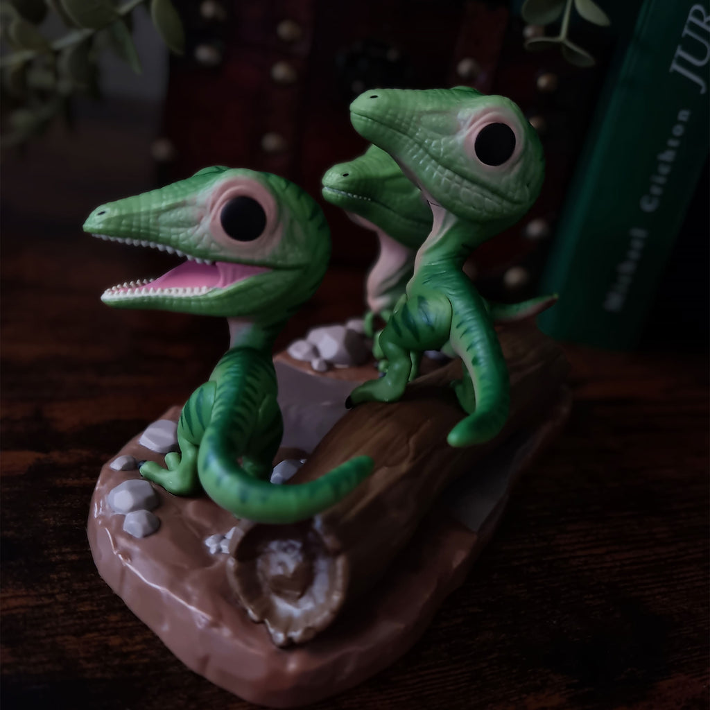 Produktbild Jurassic Park - Compsognathus Funko Pop Dioramafigur
