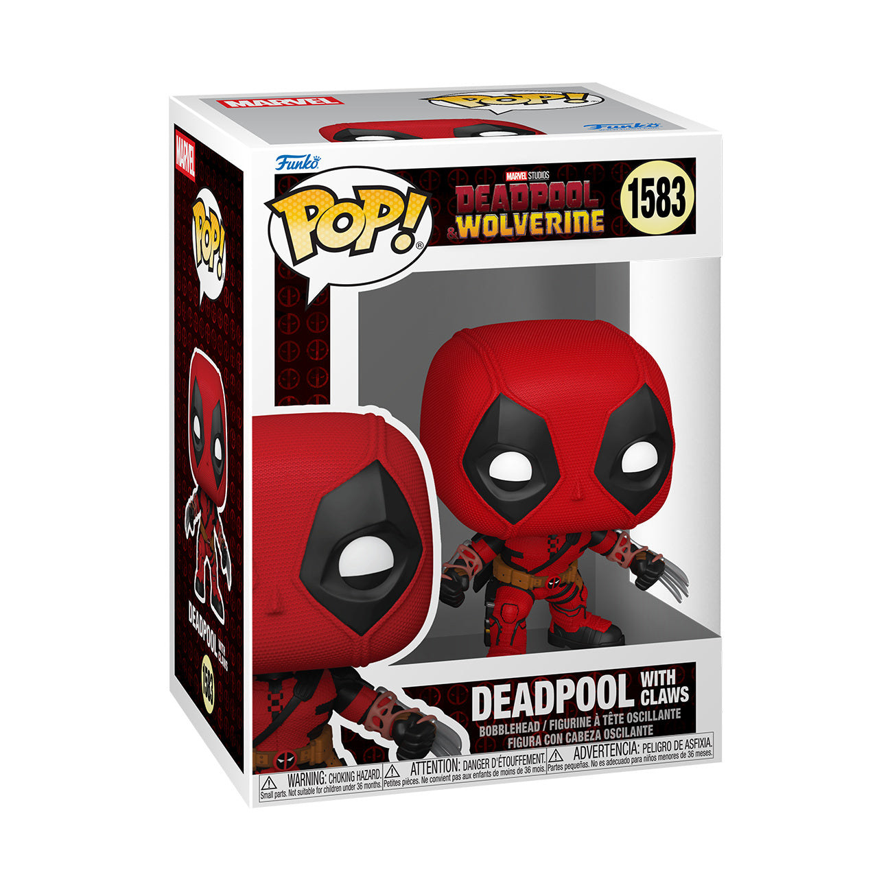 Produktbild Deadpool med klingor Funko Pop vippfigur