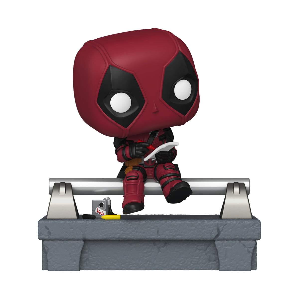 Produktbild Deadpool - Funko Pop Diorama med gungande huvud