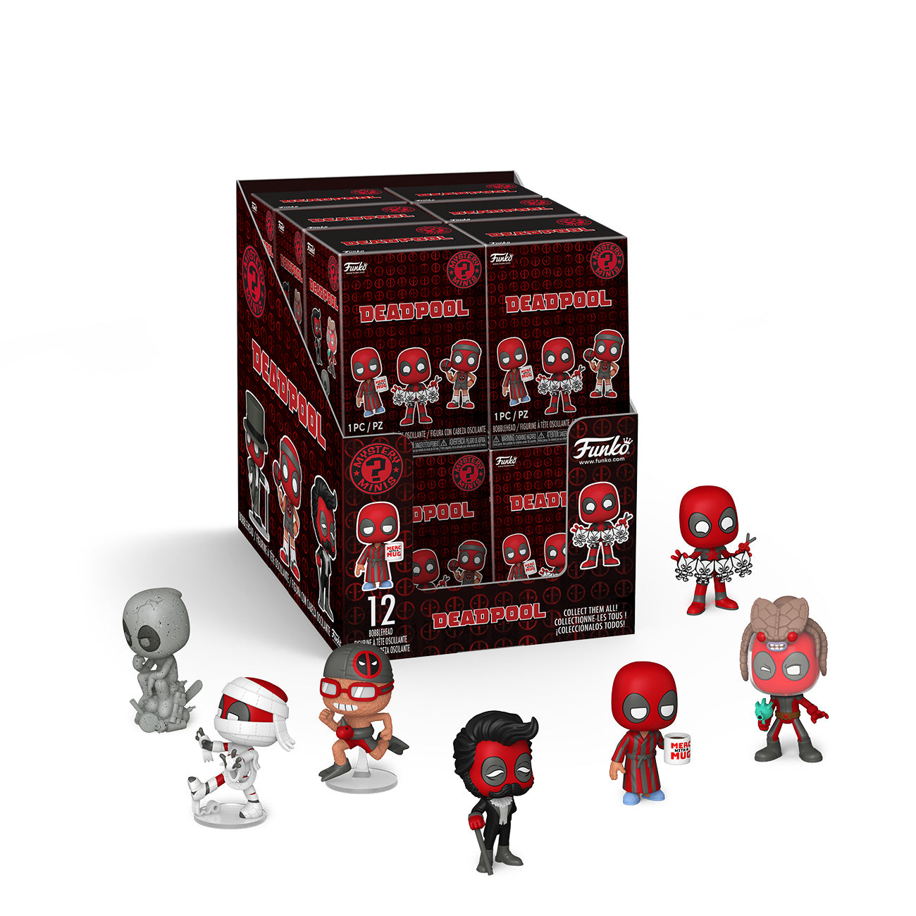 Produktbild Deadpool - Mystery Minis Funko Pop-figur Series 5 Display