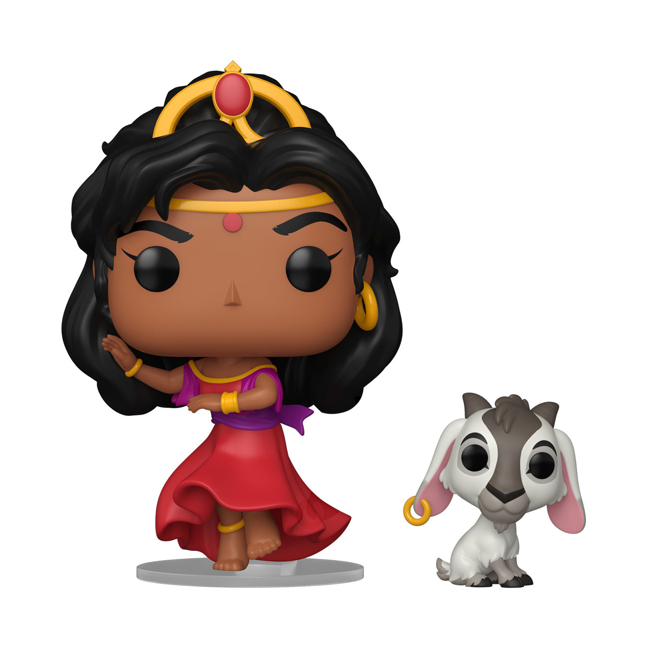 Produktbild Ringaren i Notre Dame – Esmeralda med Djali Funko Pop!-figur
