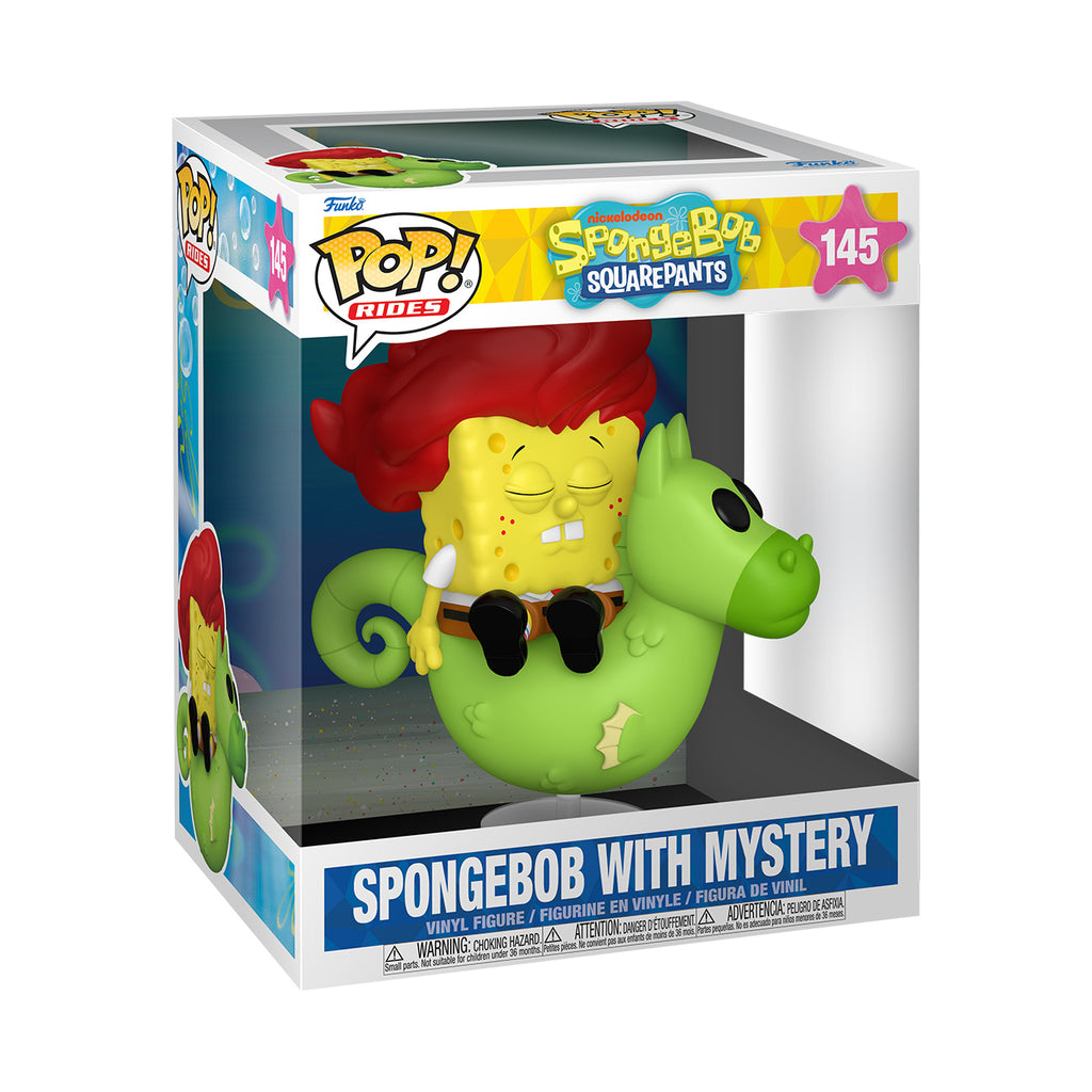 Produktbild SpongeBob och Seahorse Mystery Funko Pop-figur - SvampBob Fyrkant