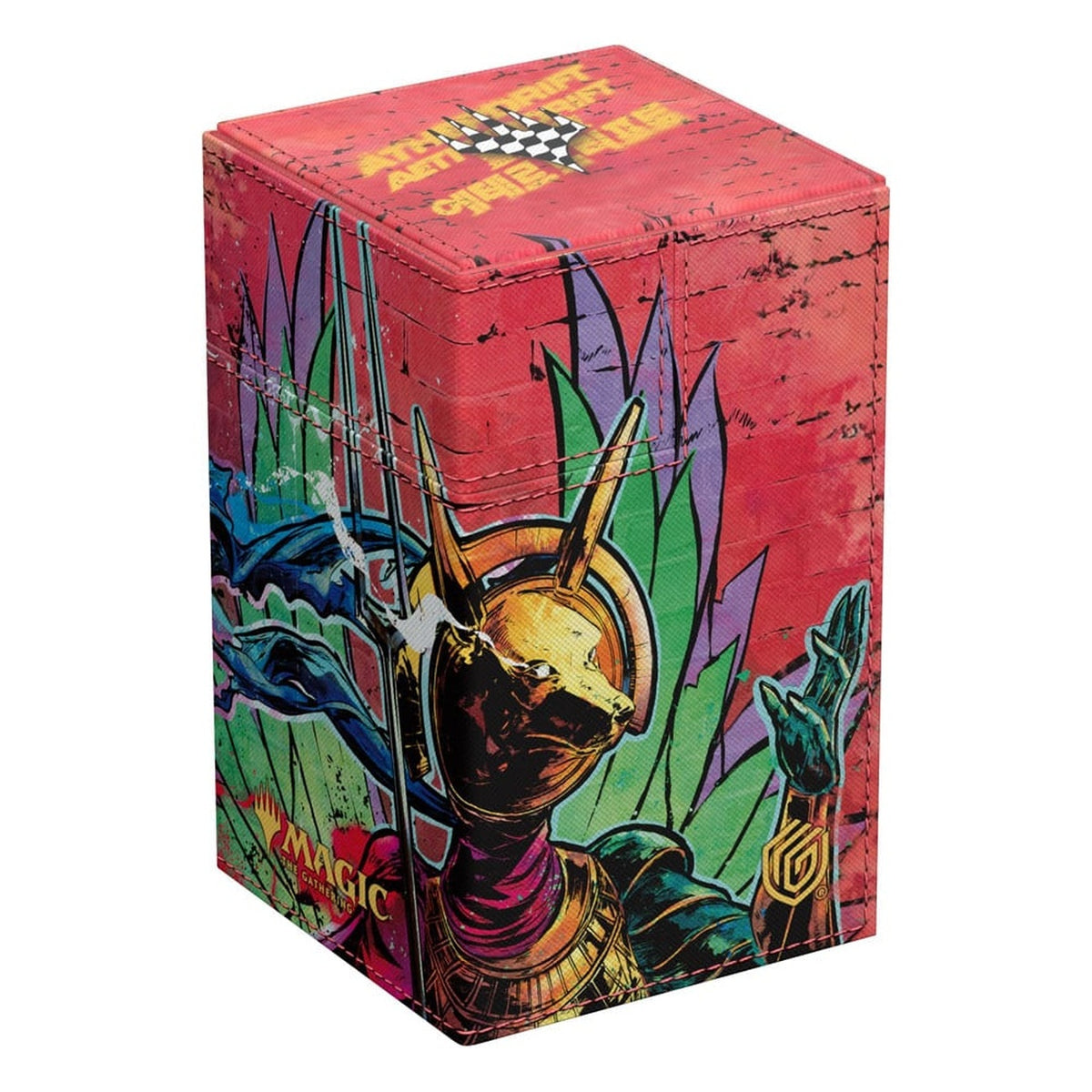 Produktbild Ultimate Guard Flip'n'Tray 100+ Xenoskin Magic: The Gathering "Eterdrift" – Hazoret, Gudasökare