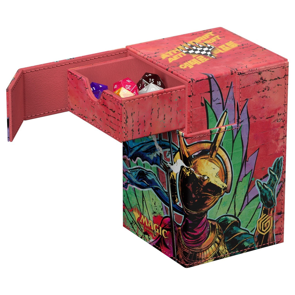 Produktbild Ultimate Guard Flip'n'Tray 100+ Xenoskin Magic: The Gathering "Eterdrift" – Hazoret, Gudasökare