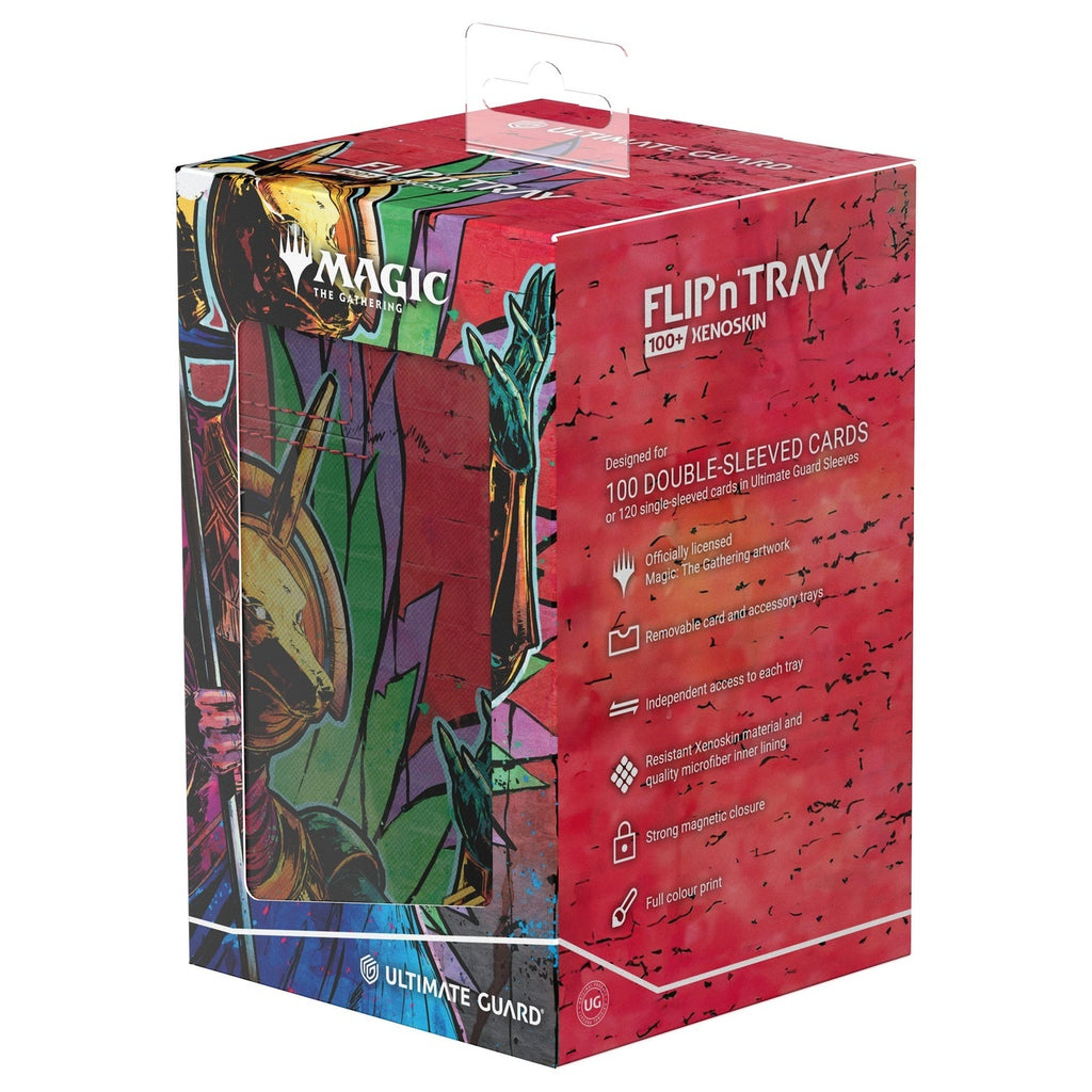 Produktbild Ultimate Guard Flip'n'Tray 100+ Xenoskin Magic: The Gathering "Eterdrift" – Hazoret, Gudasökare