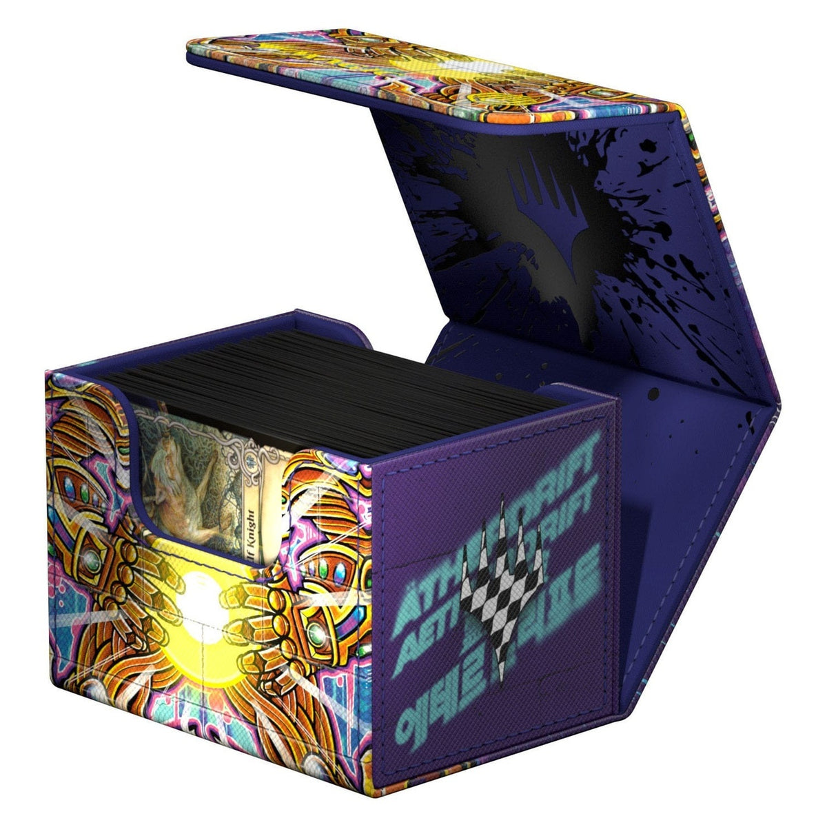 Product image Ultimate Guard Sidewinder 100+ Xenoskin Magic: The Gathering "Aetherdrift" – Solar Gearhulk