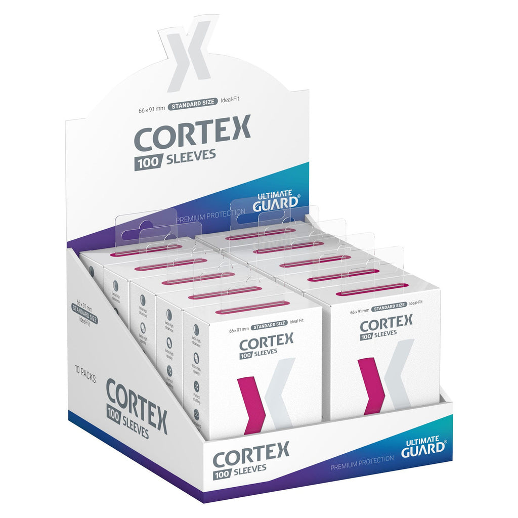 Produktbild Ultimate Guard Cortex Sleeves Standardstorlek (100) - Rosa