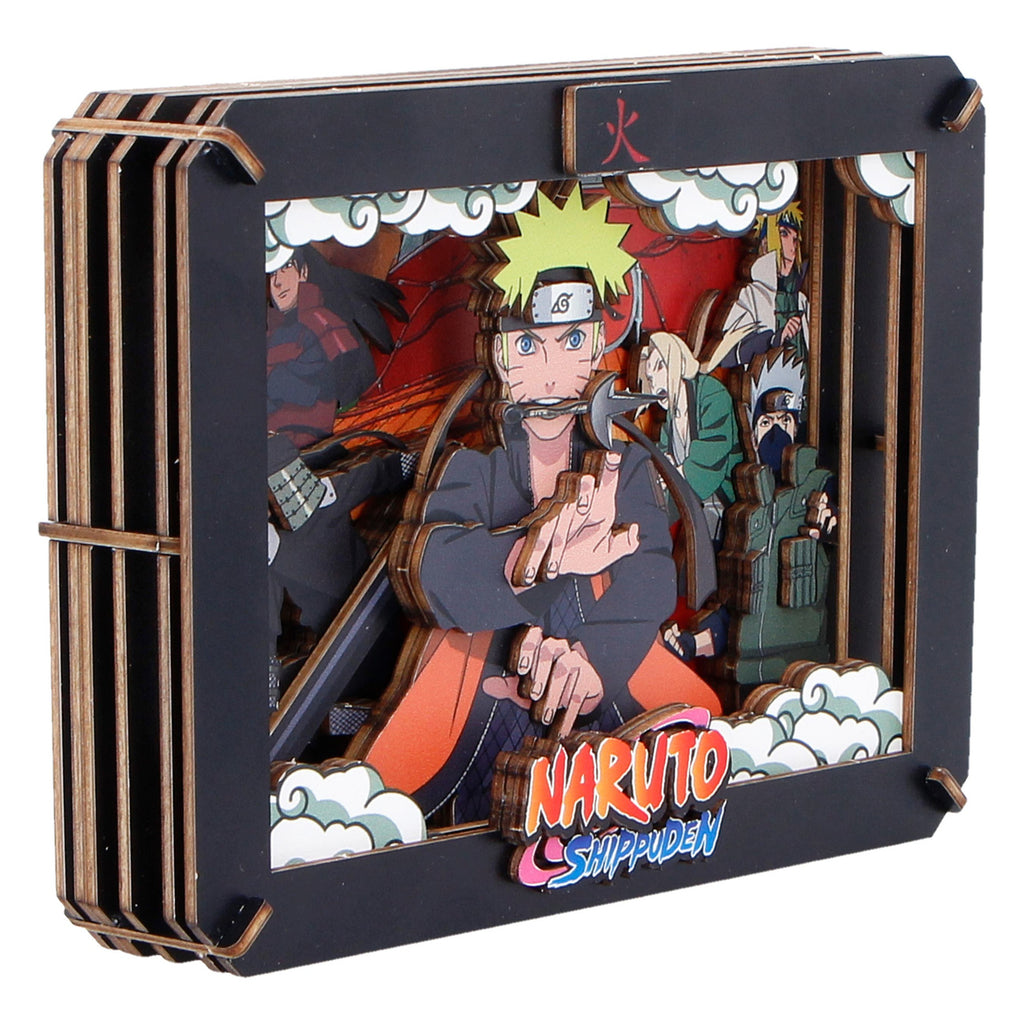 Produktbild Naruto - Hokage Wooden Theatre 3D-fotoram