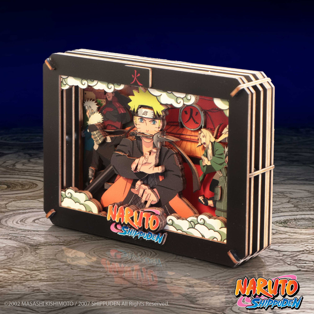 Produktbild Naruto - Hokage Wooden Theatre 3D-fotoram