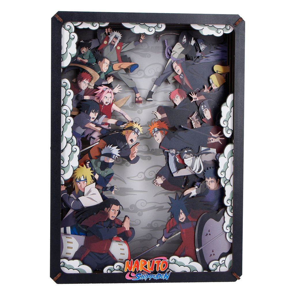 Product image Naruto - Combat Wooden Theatre 3D Picture Frame Model Kit Wood
