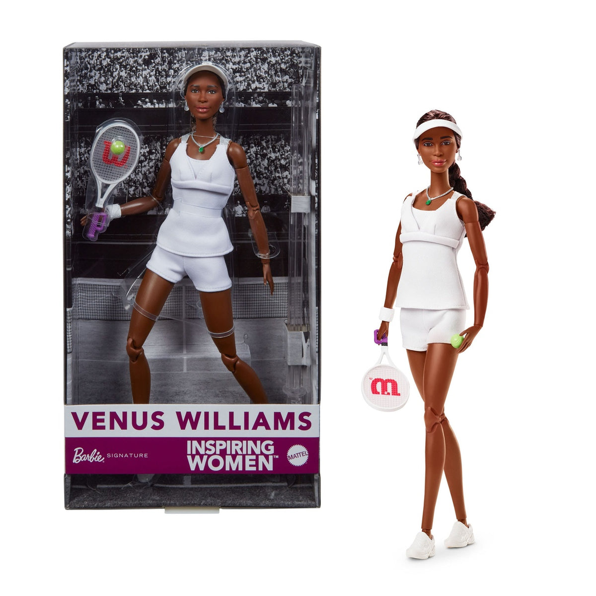 Produktbild Barbie Signature Inspiring Women-docka Venus Williams