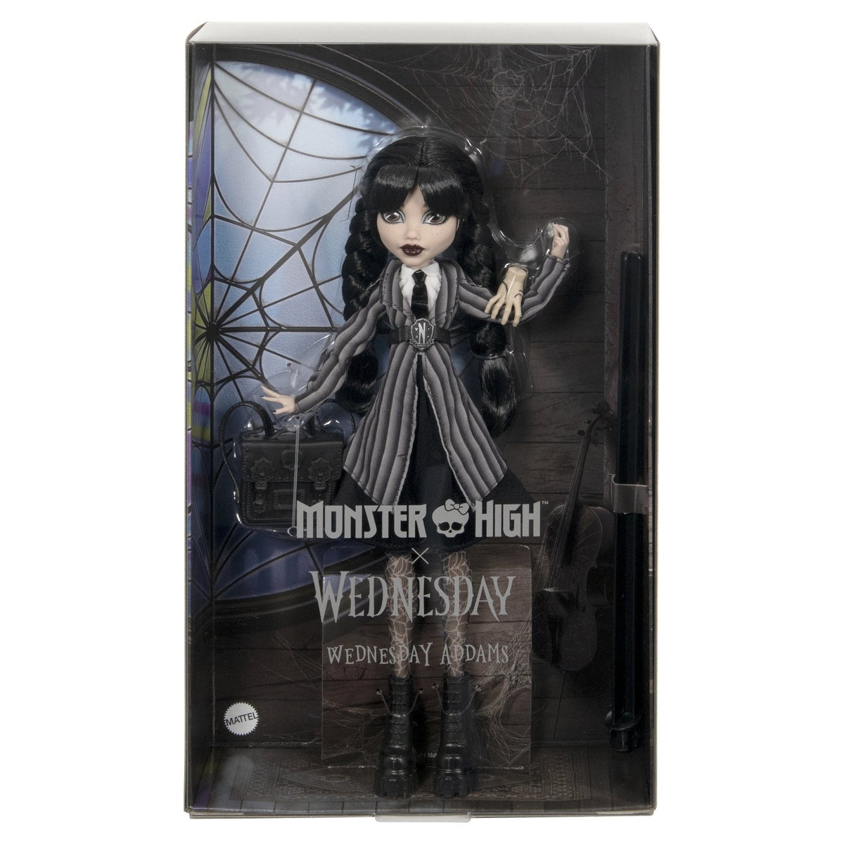 Produktbild Monster High x Wednesday-docka Wednesday Addams