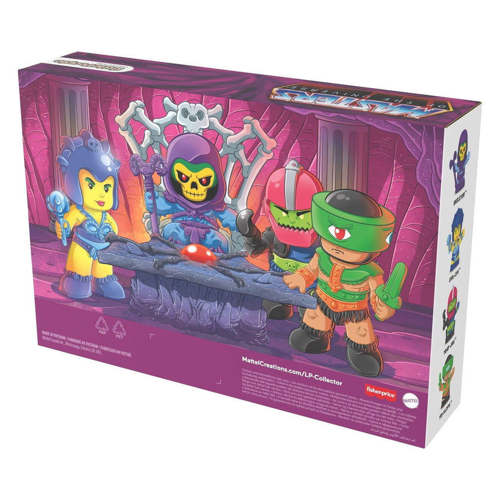 Produktbild Masters of the Universe Little People Collector minifigurer 4‑pack Evil Warriors 7 cm