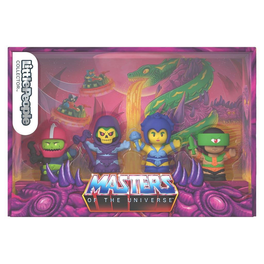 Produktbild Masters of the Universe Little People Collector minifigurer 4‑pack Evil Warriors 7 cm