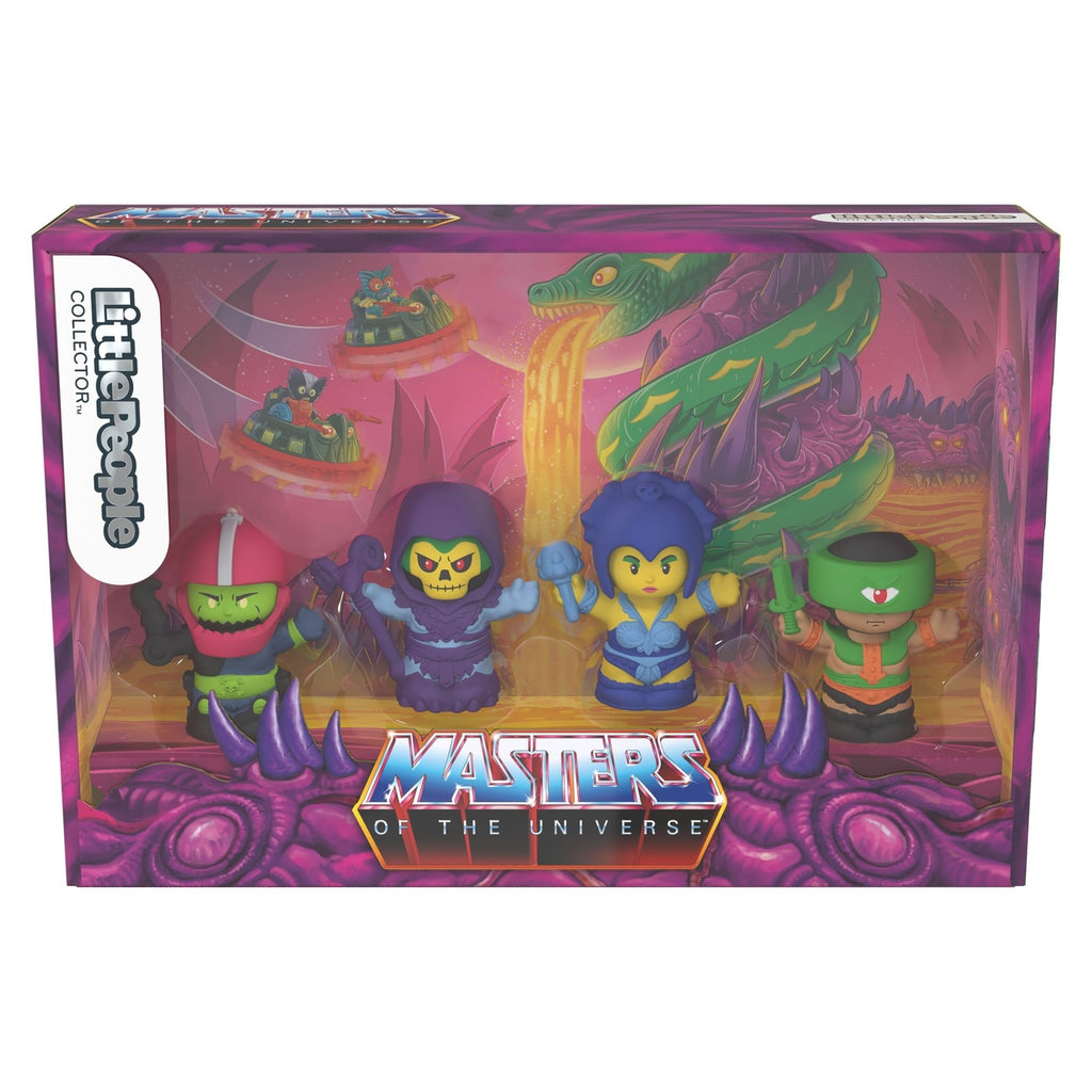Produktbild Masters of the Universe Little People Collector minifigurer 4‑pack Evil Warriors 7 cm