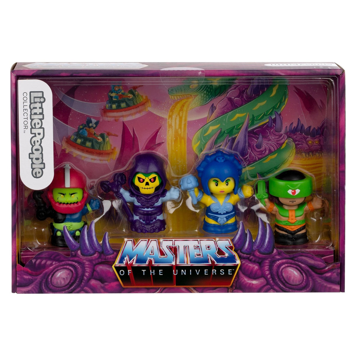Produktbild Masters of the Universe Little People Collector minifigurer 4‑pack Evil Warriors 7 cm