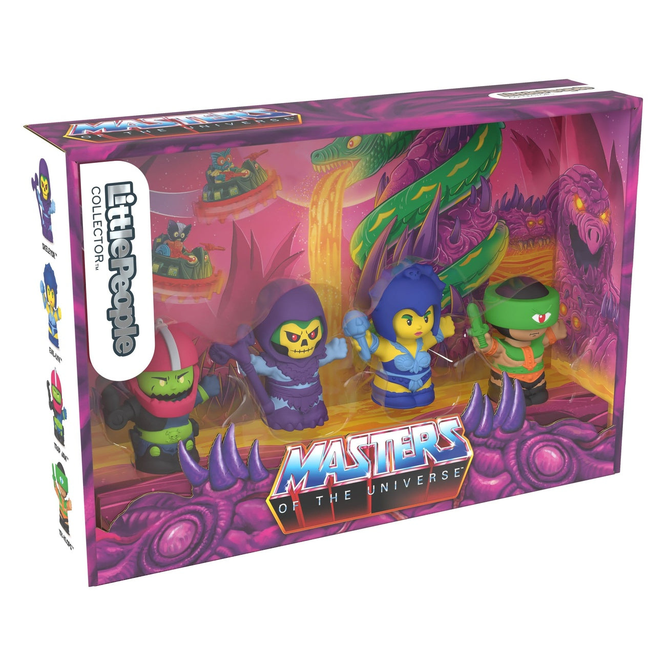 Produktbild Masters of the Universe Little People Collector minifigurer 4‑pack Evil Warriors 7 cm