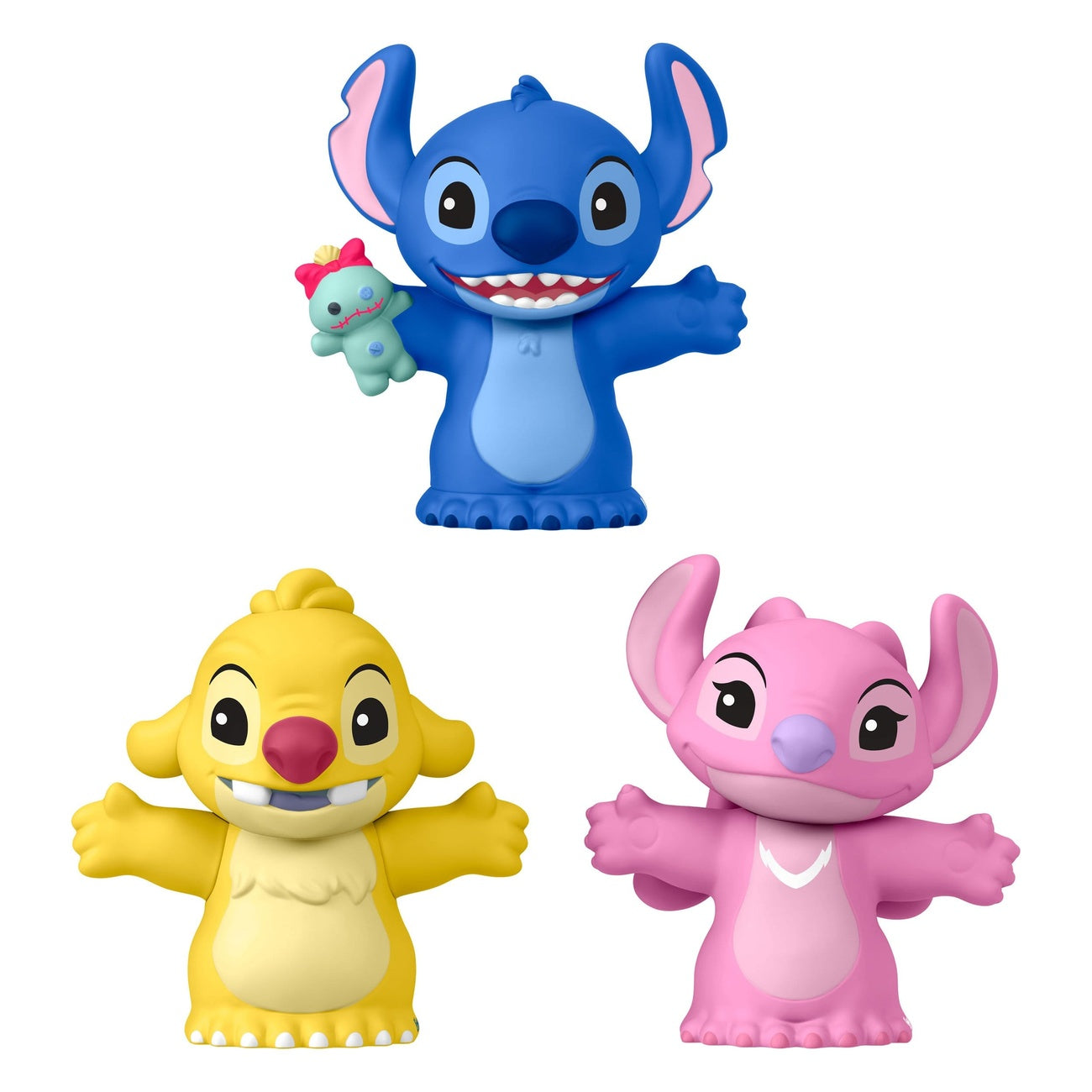 Produktbild Lilo & Stitch Little People Collector minifigurer 3-pack Stitch & The Cousins 7 cm