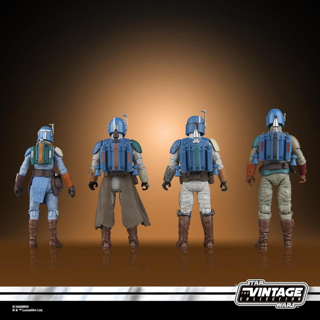 Produktbild Star Wars The Mandalorian Vintage Collection Actionfigurer 4-pack Mandalorian Shriek-Hawk 10 cm