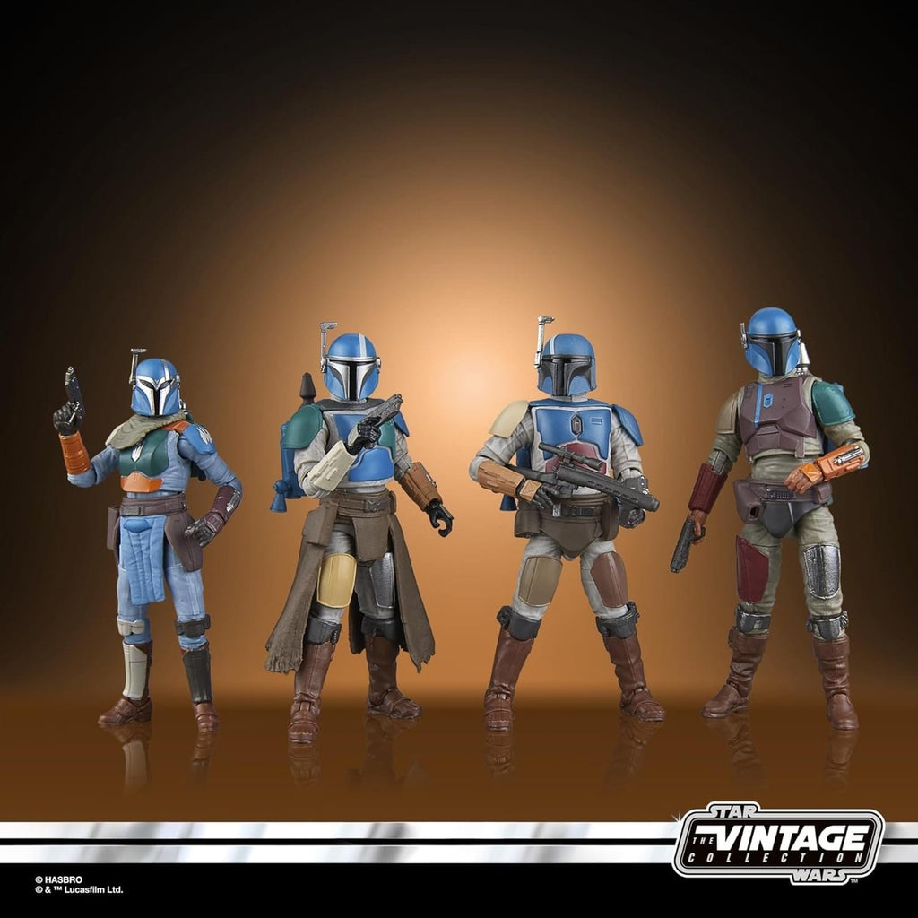 Produktbild Star Wars The Mandalorian Vintage Collection Actionfigurer 4-pack Mandalorian Shriek-Hawk 10 cm