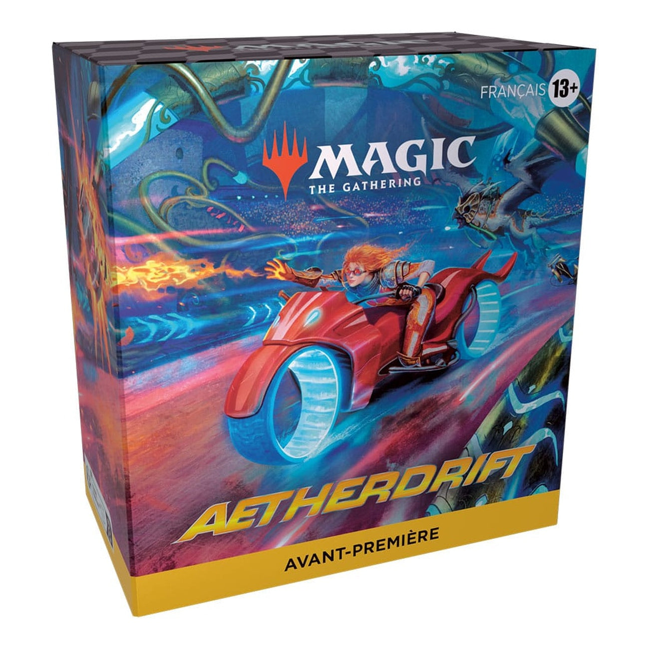 Produktbild Magic the Gathering Aetherdrift Prerelease-paket Ytterkartong (15) fransk