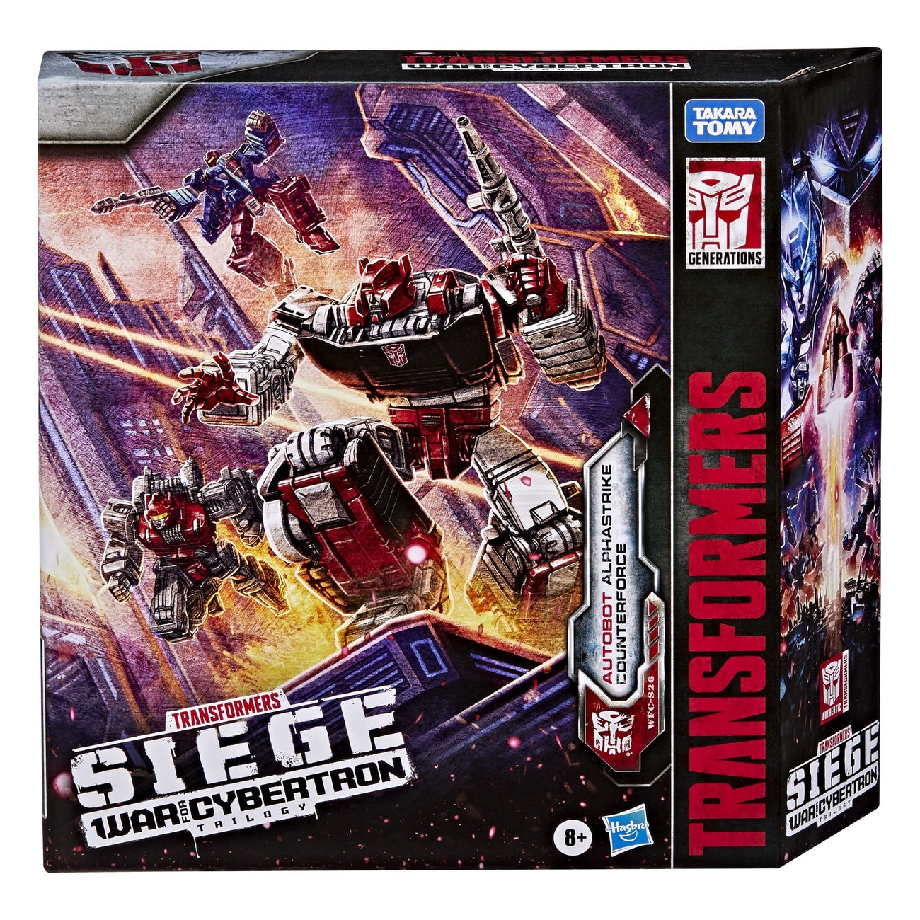 Produktbild Transformers Generations War for Cybertron: Siege 3-pack med actionfigurer Autobot Alphastrike Counterforce
