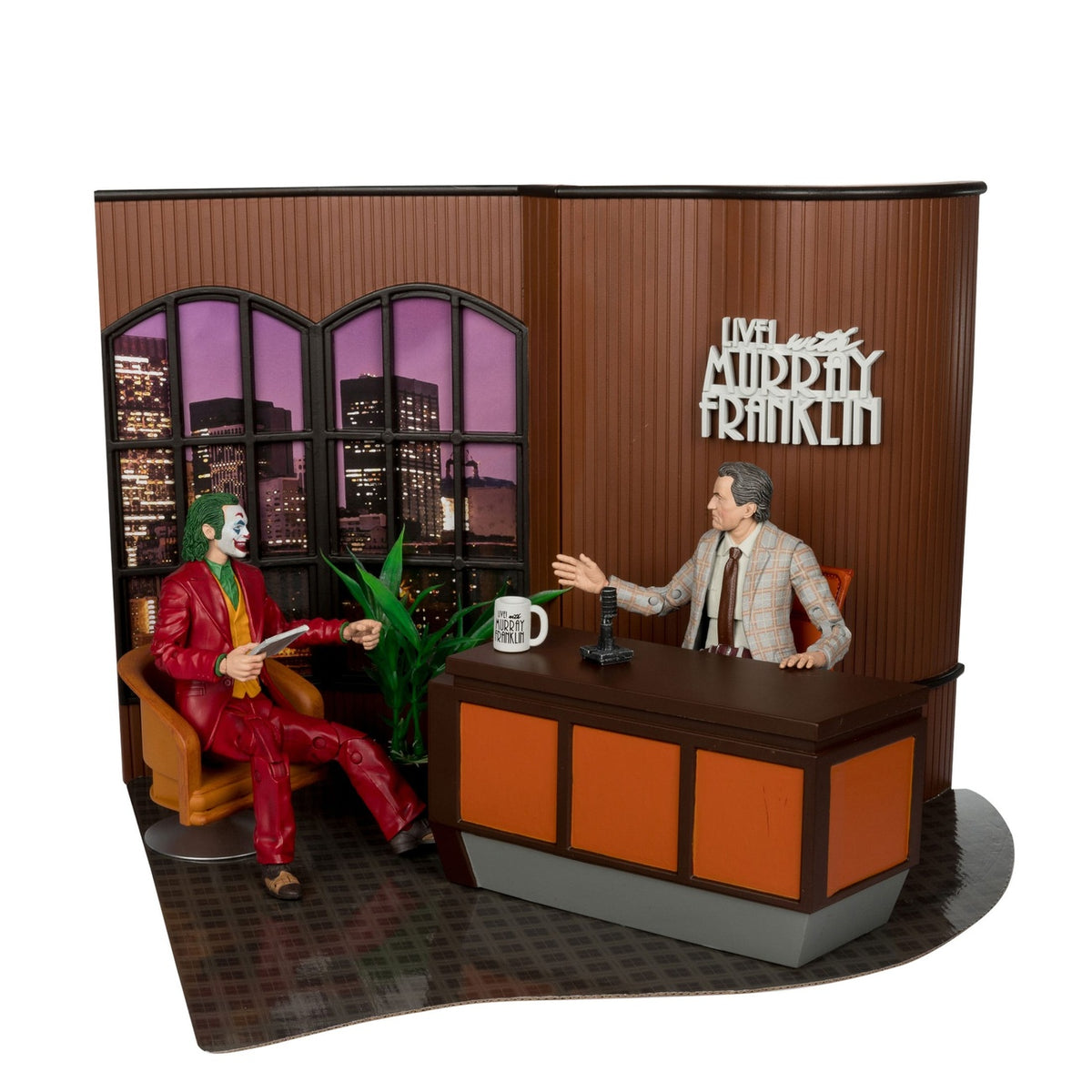 Produktbild Joker DC Multiverse (Joker-filmen) Deluxe samlarfigur The Joker (Live with Murray Franklin) Limited Edition 18