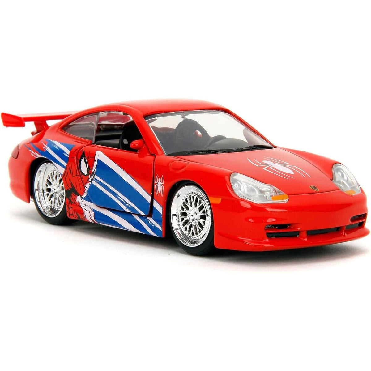 Produktbild Marvel: Spider-Man Porsche 911 GT3 RS fordon i skala 1:32 (6)
