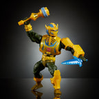 Produktbild Masters of the Universe x Transformers actionfigur Bumblebee Armor Man-At-Arms heo Europeisk Exclusive 14 cm