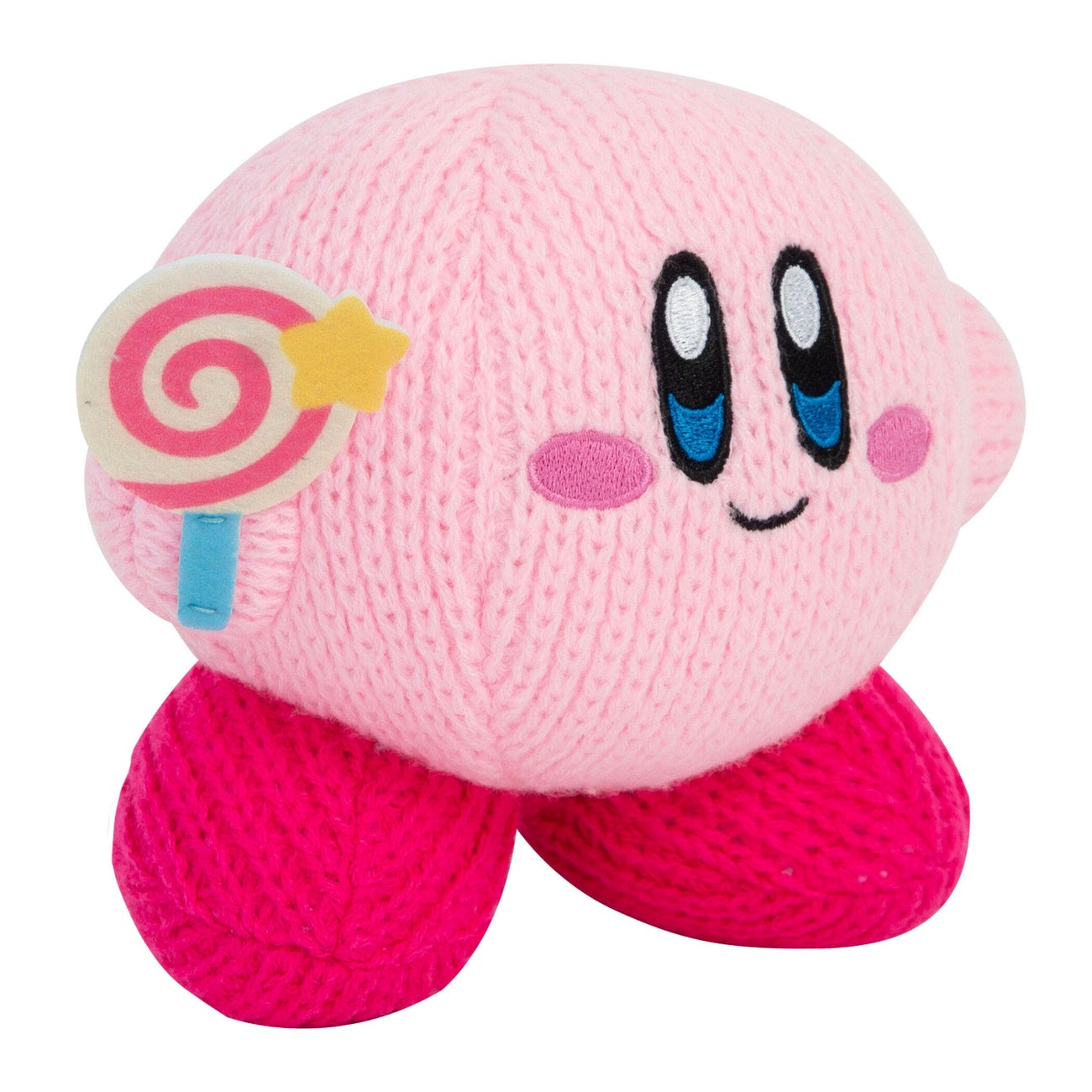Product image Kirby Nuiguru-Knit Plush Figure Kirby with Invincible Candy Wand