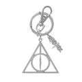 Produktbild Harry Potter Nyckelring i metall Dödsrelikerna