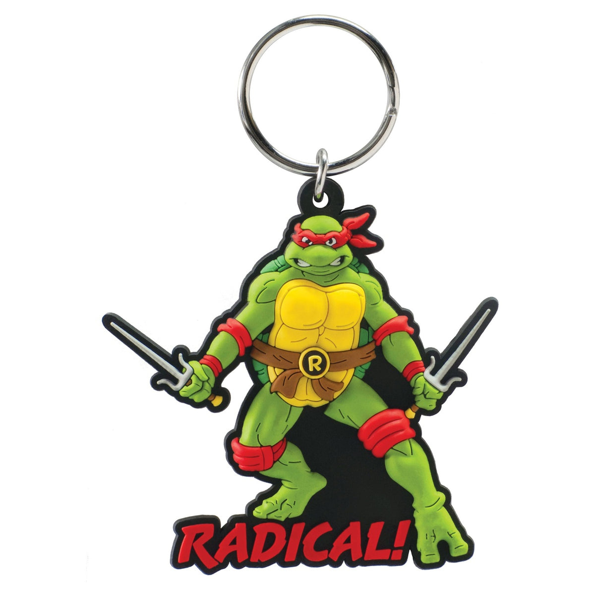 Produktbild Teenage Mutant Ninja Turtles Soft Touch PVC väskhängare Raphael