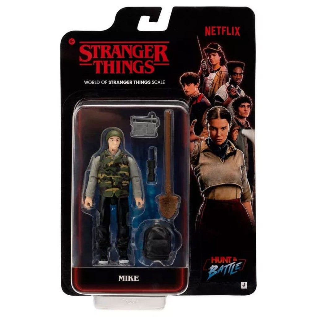 Produktbild Stranger Things World Of Core Figures Actionfigur Mike med tillbehör 10 cm