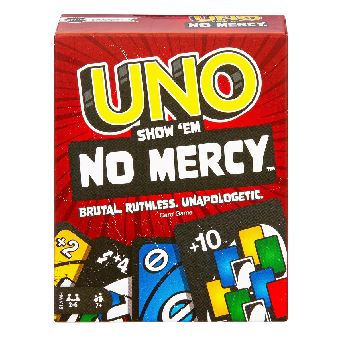 Produktbild UNO Kortspel No Mercy