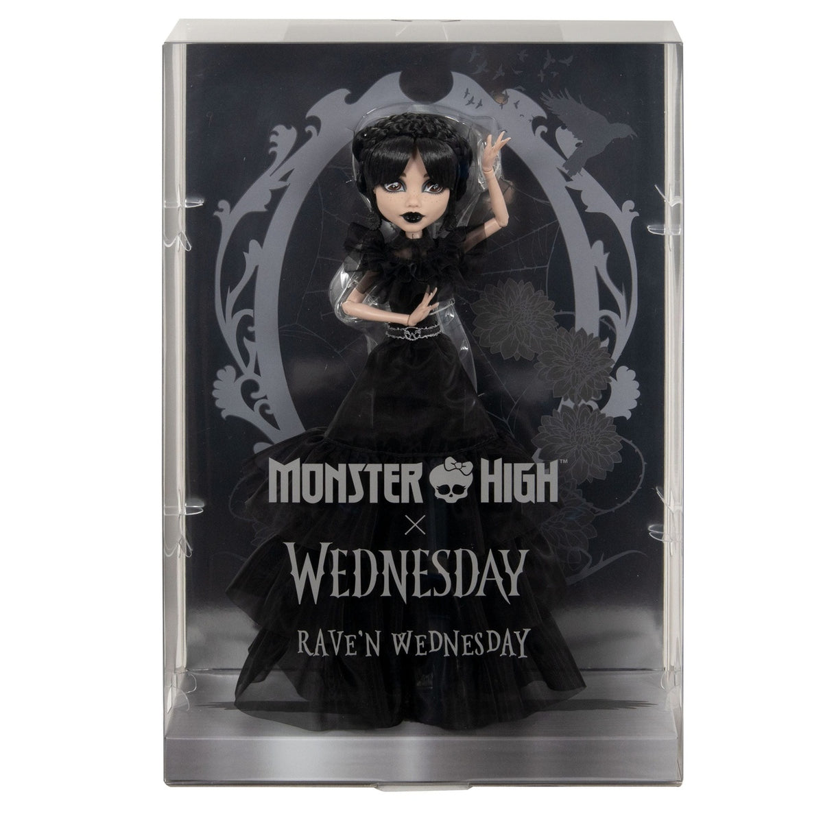 Produktbild Monster High x Wednesday Docka Rave'n Wednesday
