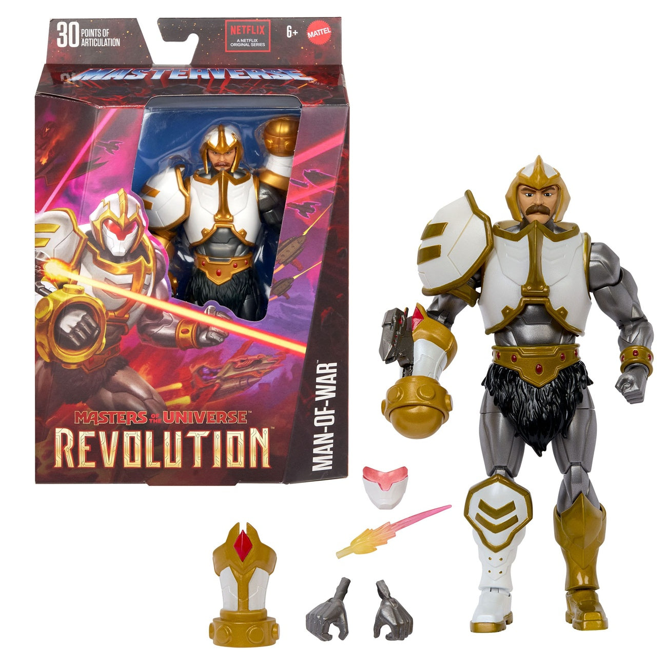 Produktbild Masters of the Universe: New Eternia Masterverse Actionfigur Man O' War Duncan 18 cm