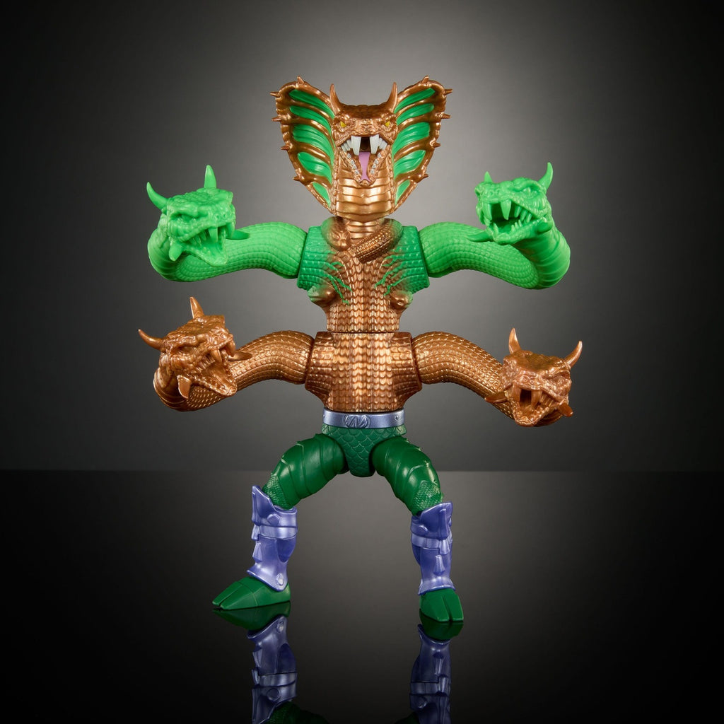 Produktbild MOTU x TMNT: Turtles of Grayskull Deluxe actionfigur King Hiss 14 cm