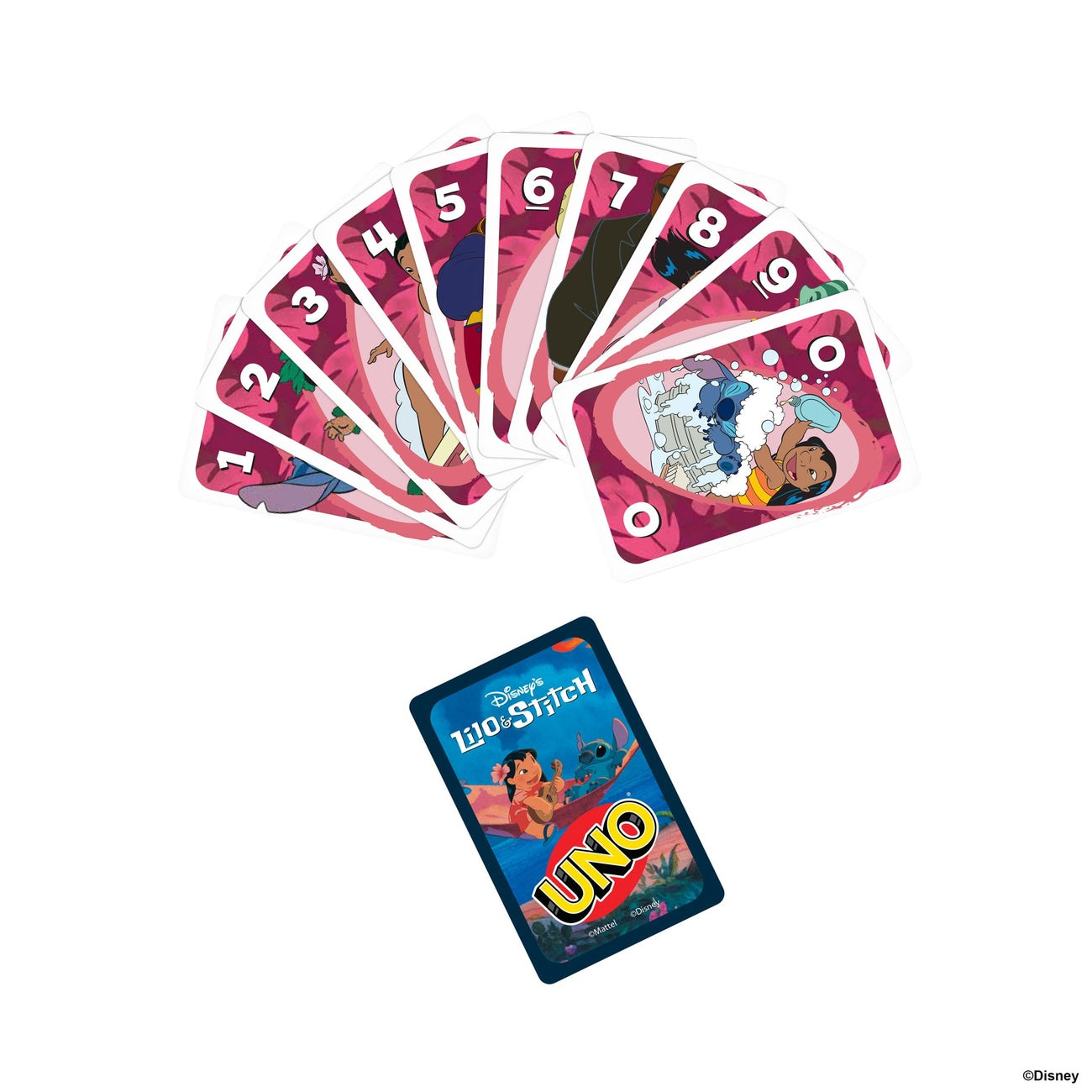 Produktbild Lilo & Stitch Kortspel UNO