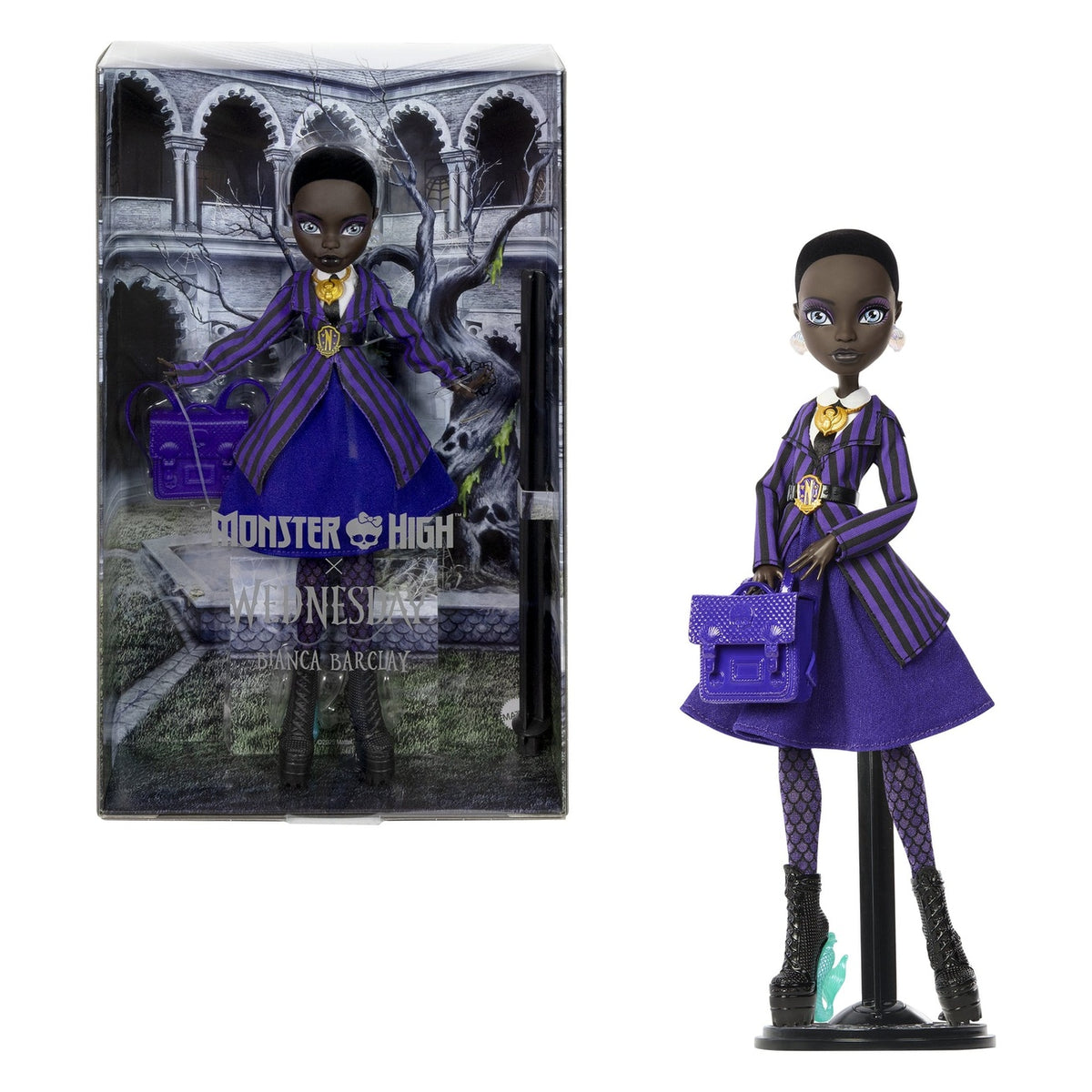 Produktbild Monster High x Wednesday Docka Bianca Barclay