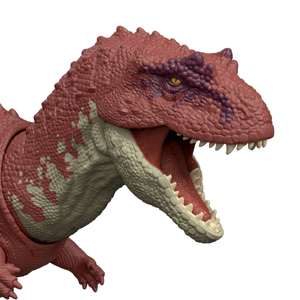 Produktbild Jurassic World: Pånyttfödelsen Wild Roar Aucasaurus actionfigur med ljud 12 cm