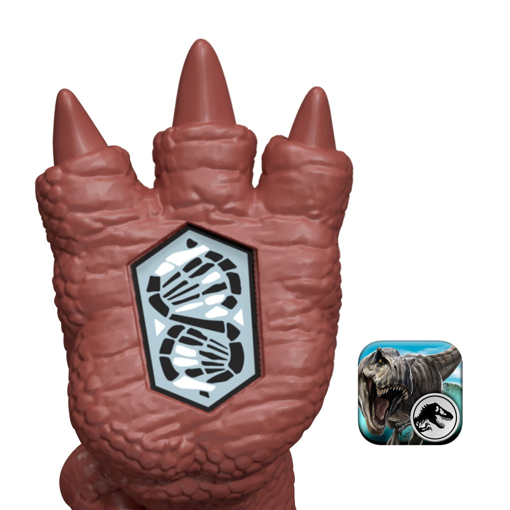 Produktbild Jurassic World: Pånyttfödelsen Wild Roar Aucasaurus actionfigur med ljud 12 cm