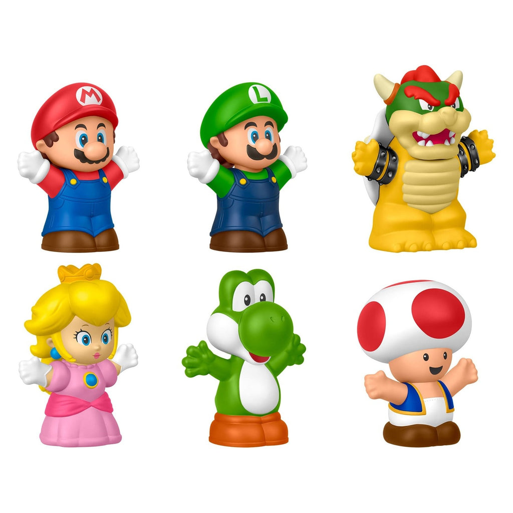 Produktbild My Mario Little People Collector minifigurer 6-pack 7 cm