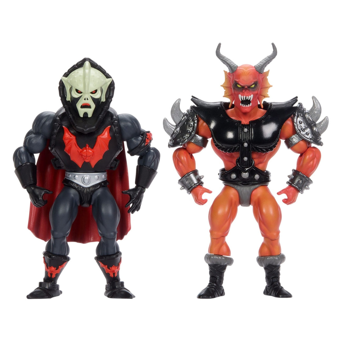 Produktbild Masters of the Universe x Stranger Things Origins Actionfigurer 2-pack Hordak & Hellfire-Man 14 cm