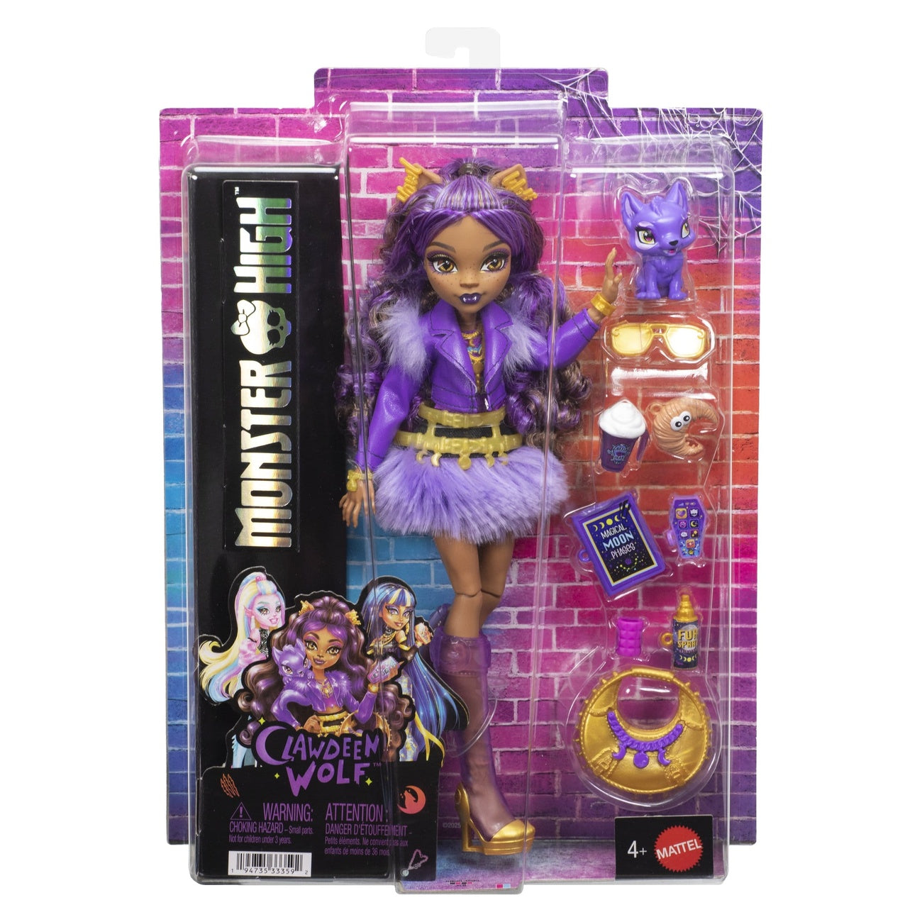 Produktbild Monster High-docka Clawdeen Wolf