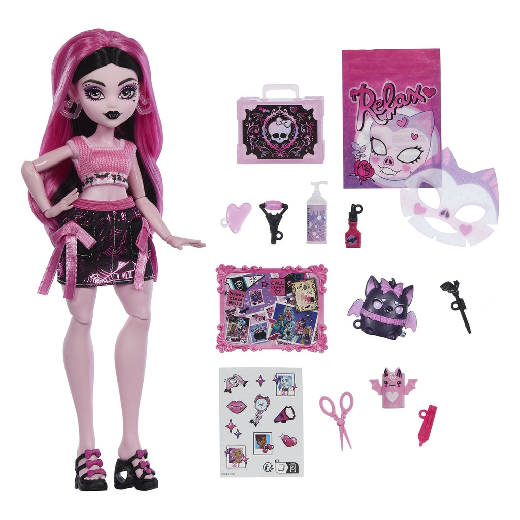Produktbild Monster High Self-Scare Secrets-docka Draculaura