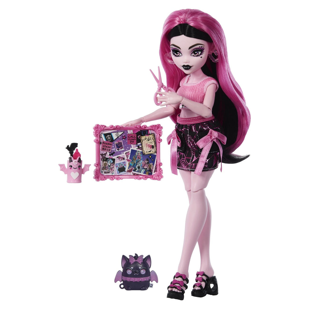 Produktbild Monster High Self-Scare Secrets-docka Draculaura