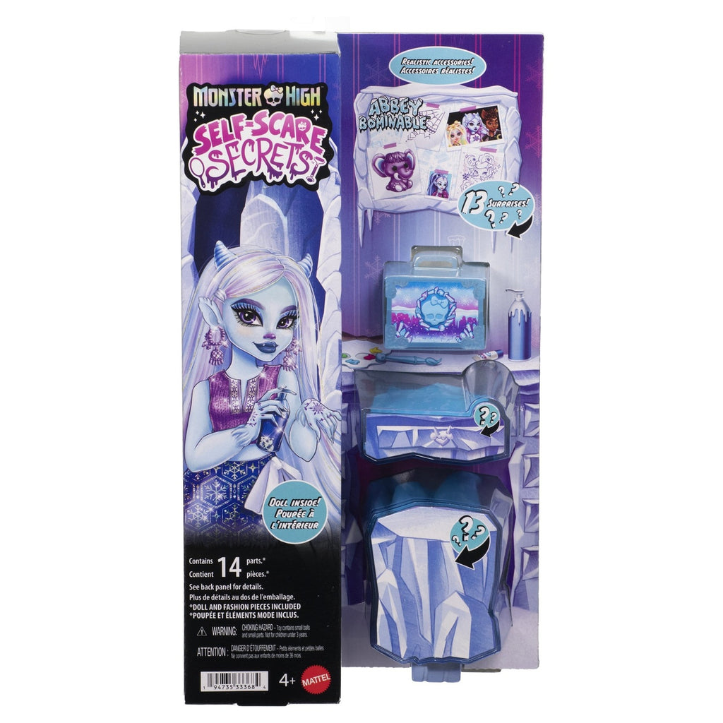 Produktbild Monster High Self-Scare Secrets Docka Abbey Bominable