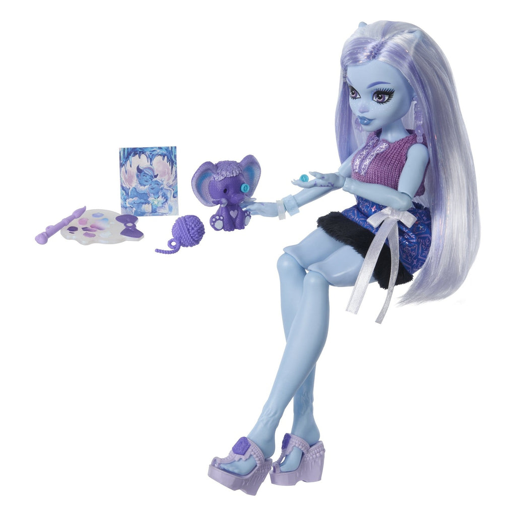 Produktbild Monster High Self-Scare Secrets Docka Abbey Bominable