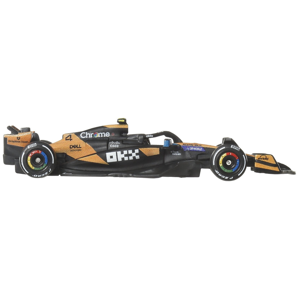 Produktbild Formel 1 Hot Wheels Premium Die-Cast-fordon 1:64 Team McLaren: Förare 2